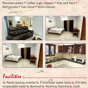 Pazhoor Residency 4bhk Deluxe Holiday home